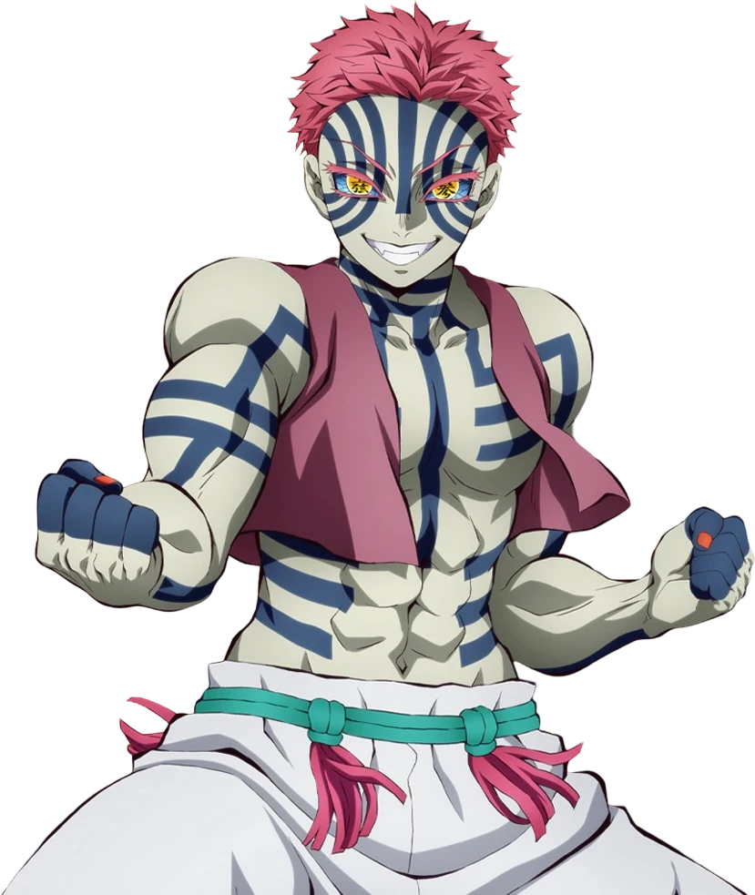 Akaza figurine render