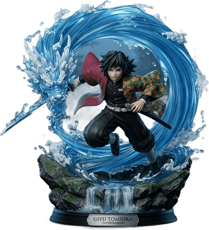 Giyu Tomioka figurine render