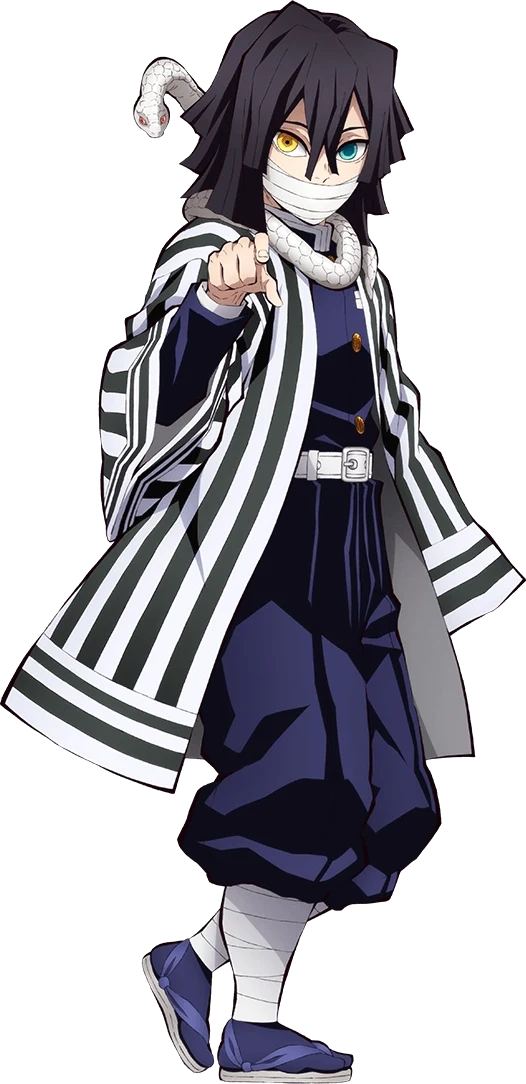 Obanai Iguro figurine render